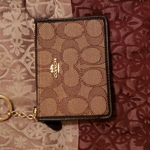 Coach ID holder/keychain